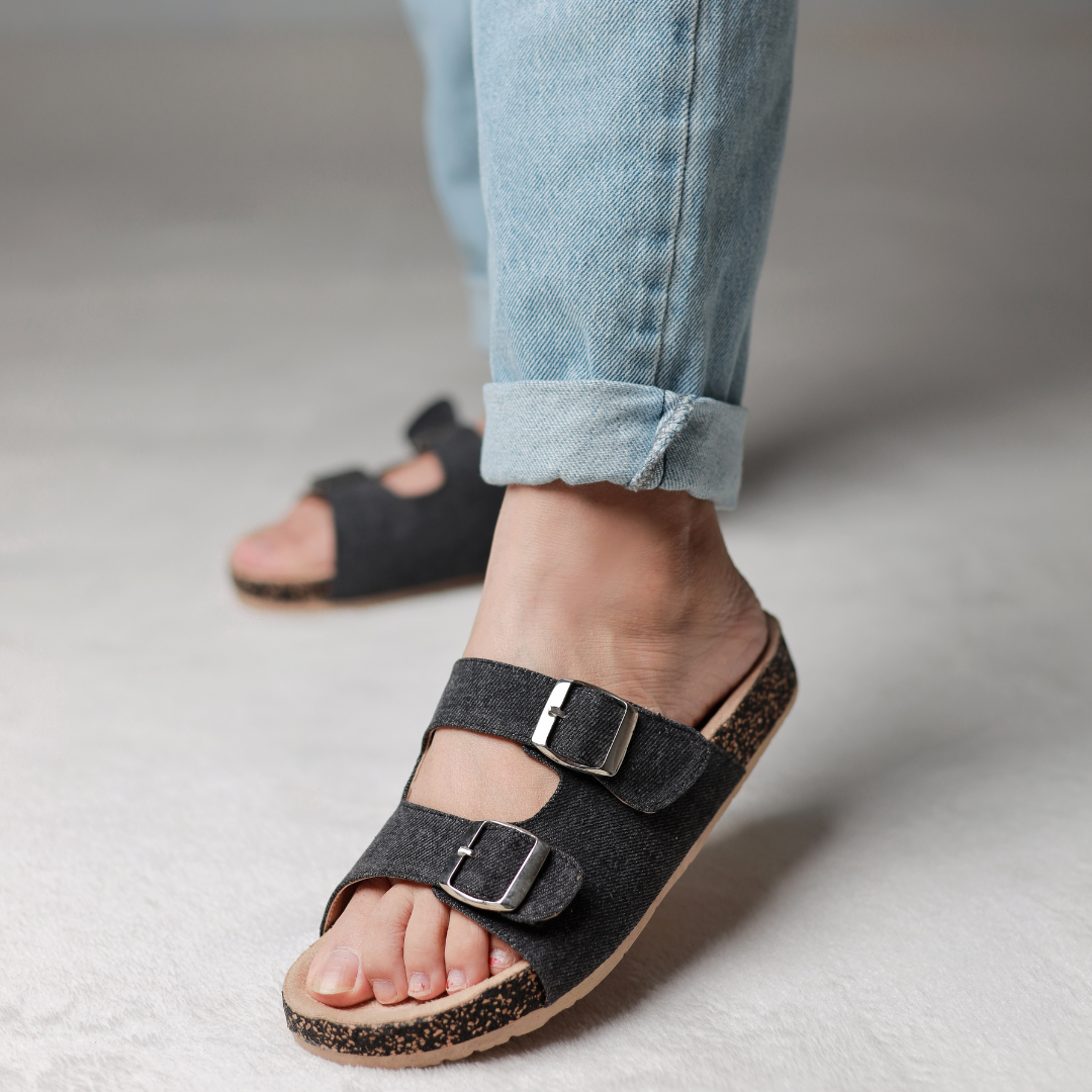Midnight Denim Slippers Main image