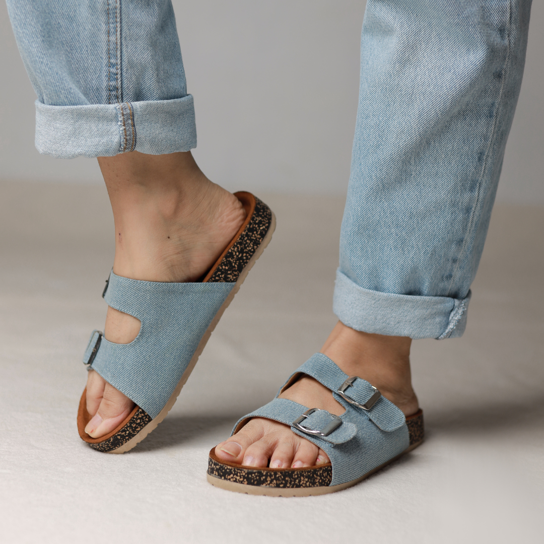 Denim Daze Slippers Secondary image