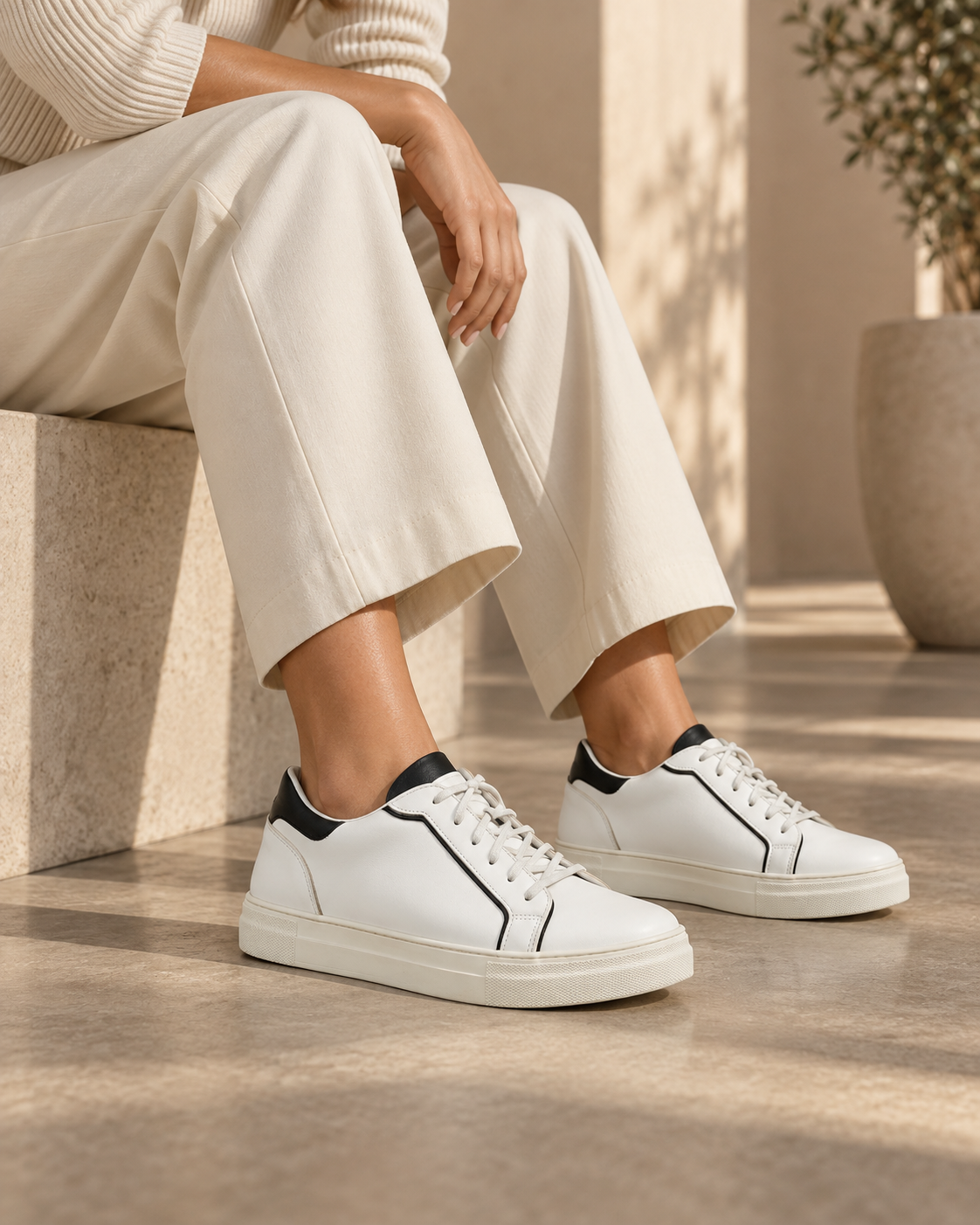 The Nova Contrast Sneaker Main image