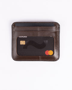 Leather Card Holder - Dark Brown
