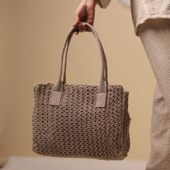 Serenity Handbag - Beige