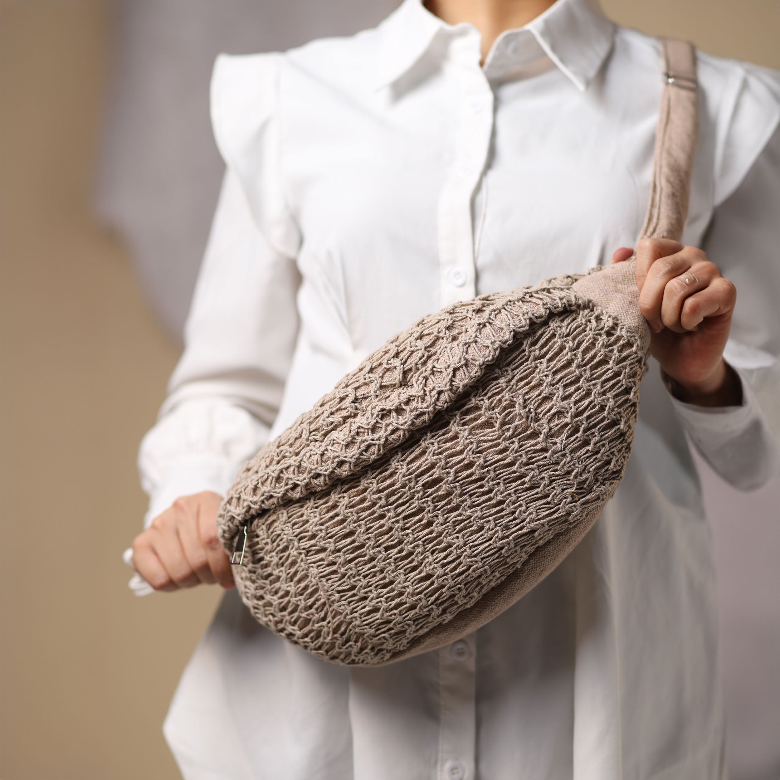 Freya Fanny Pack - Beige Main image