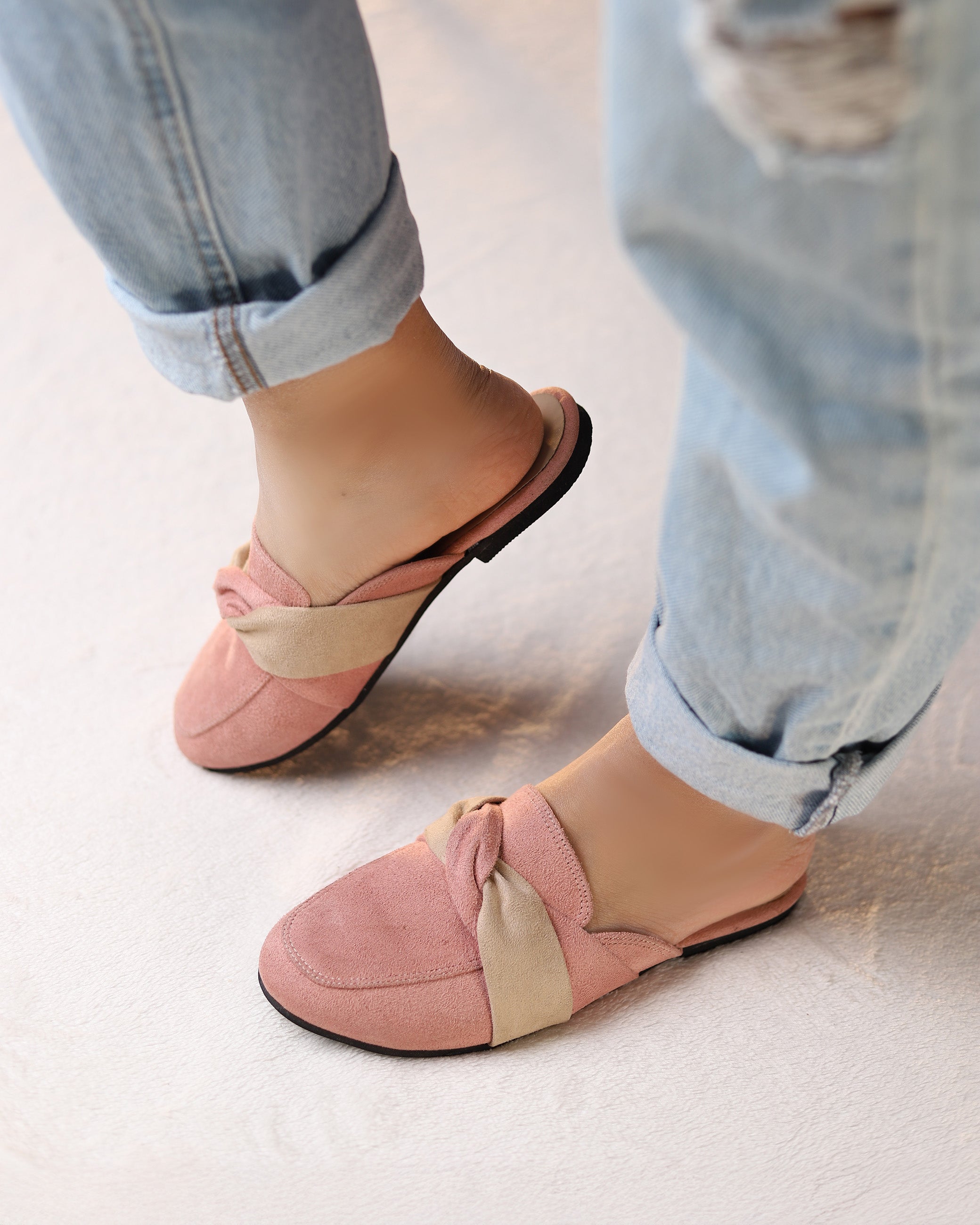 Blush Twist Mule Secondary image