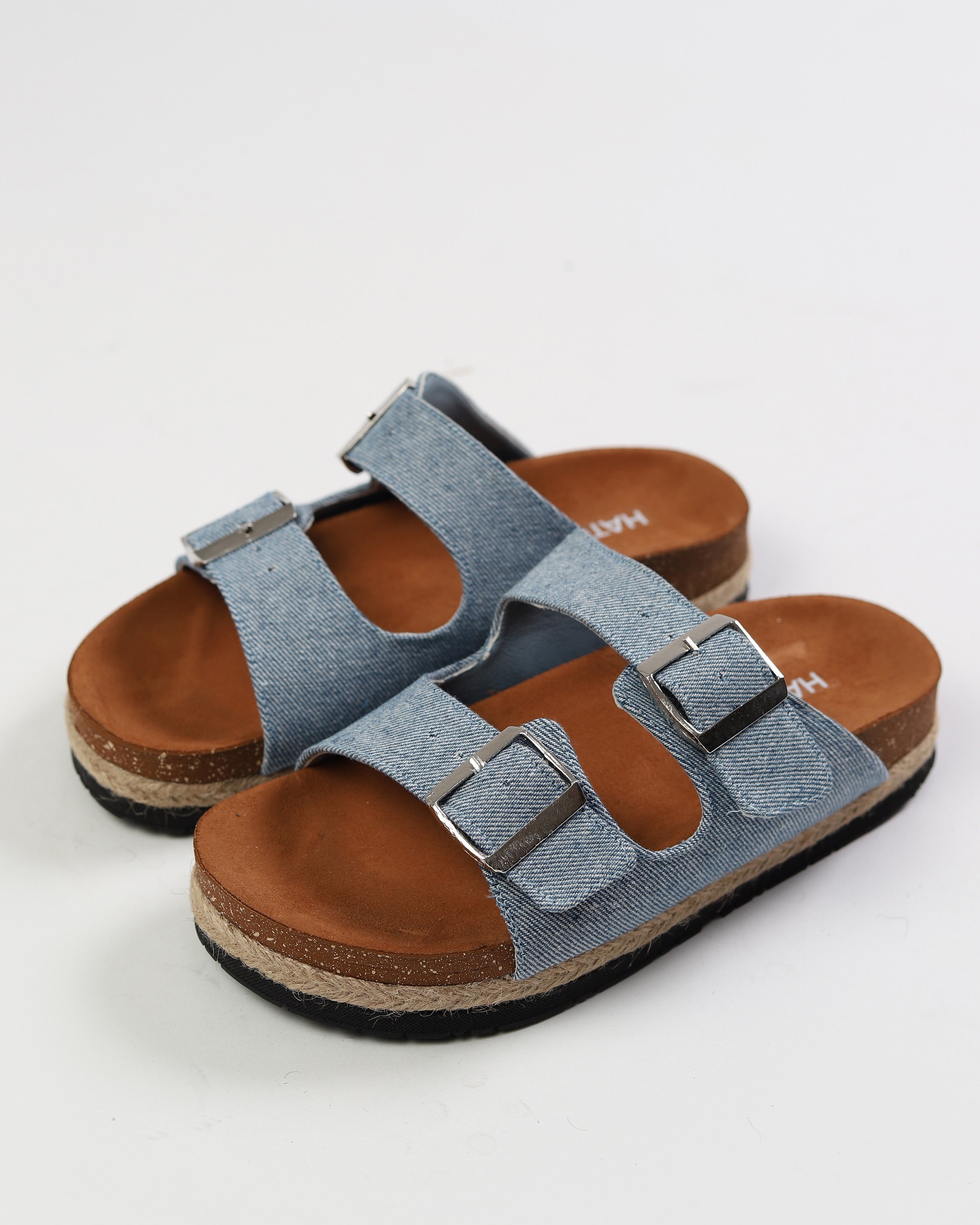 Denim Luxe Slippers Secondary image