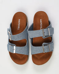 Denim Luxe Slippers