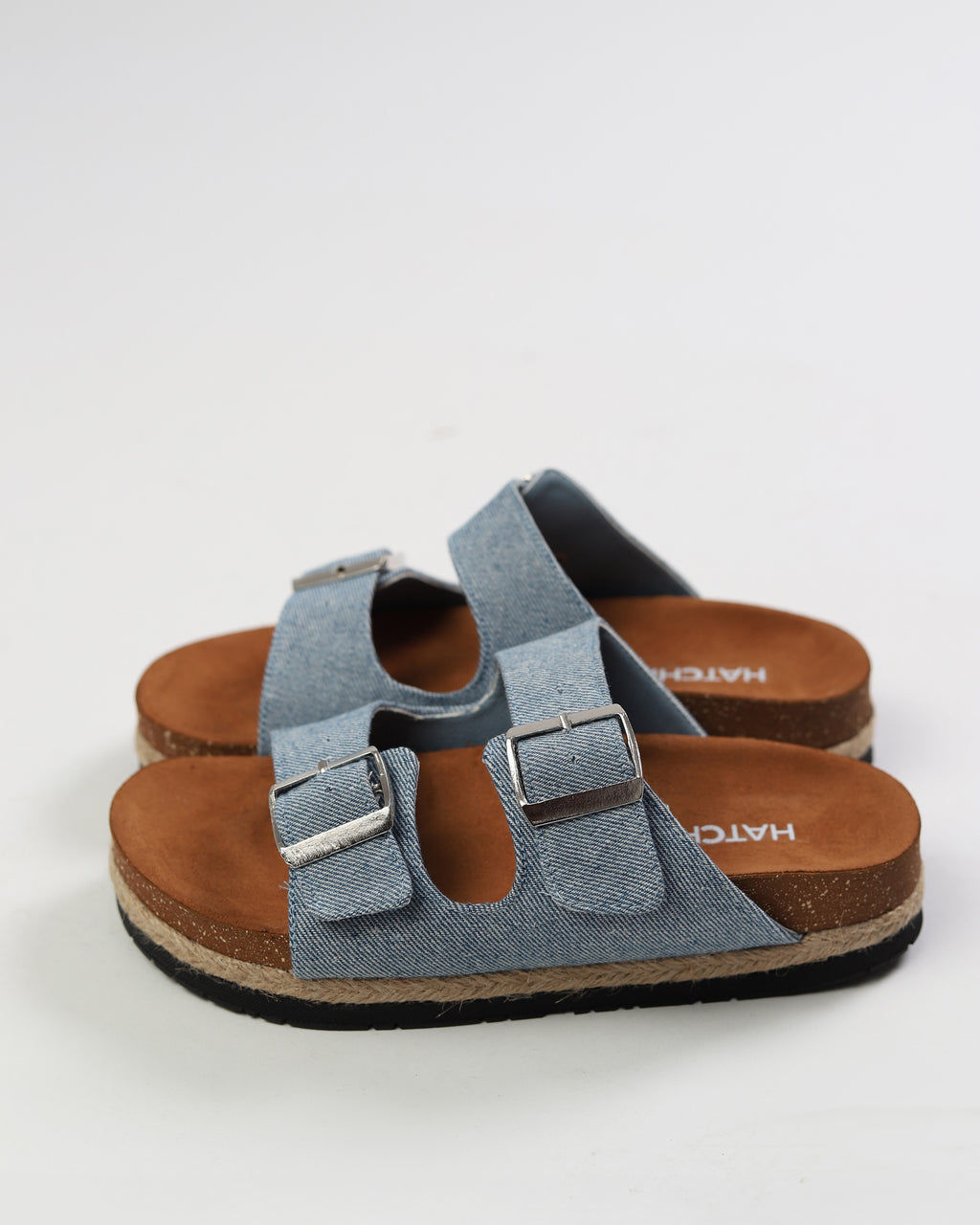 Denim Luxe Slippers