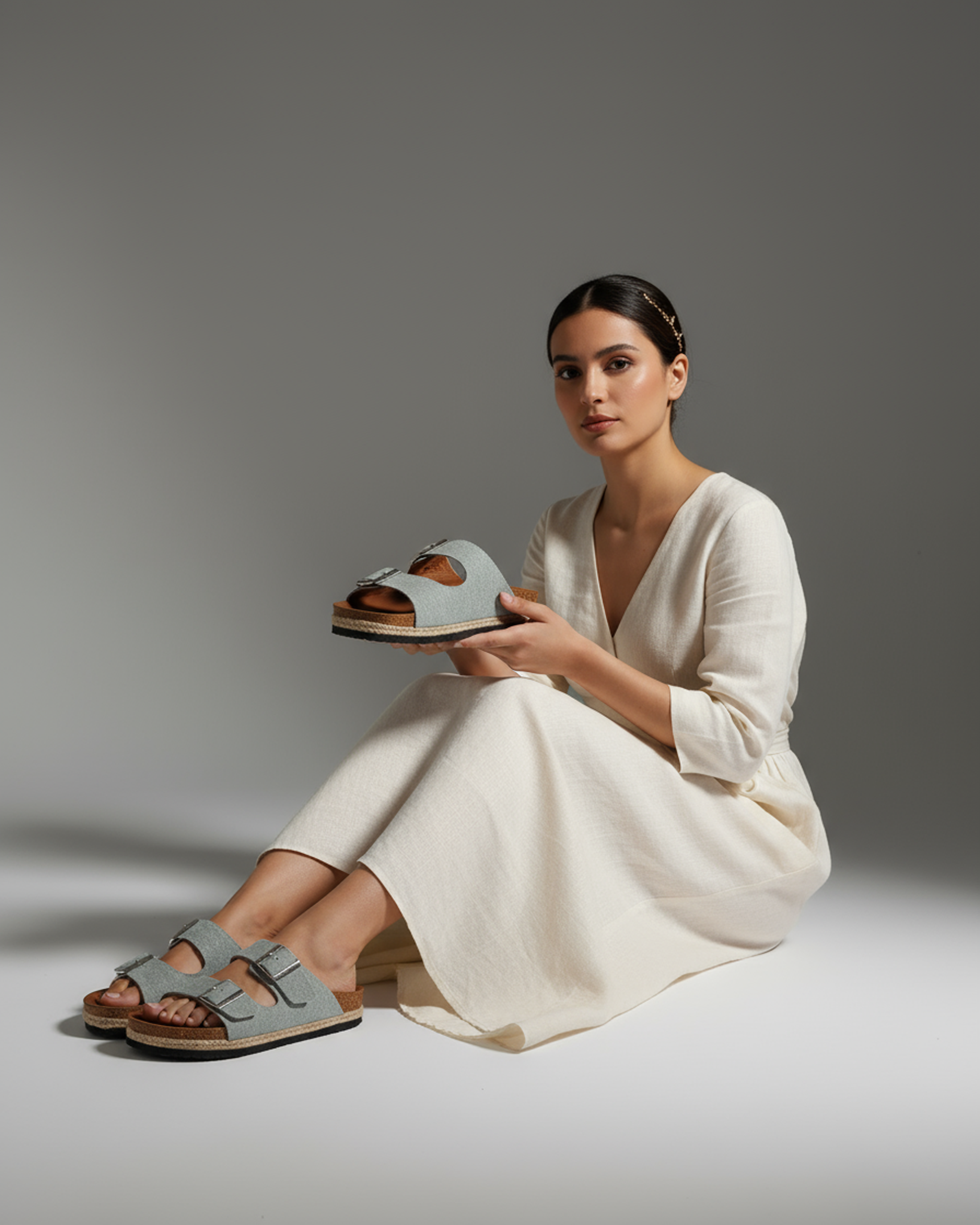 Sage Slippers