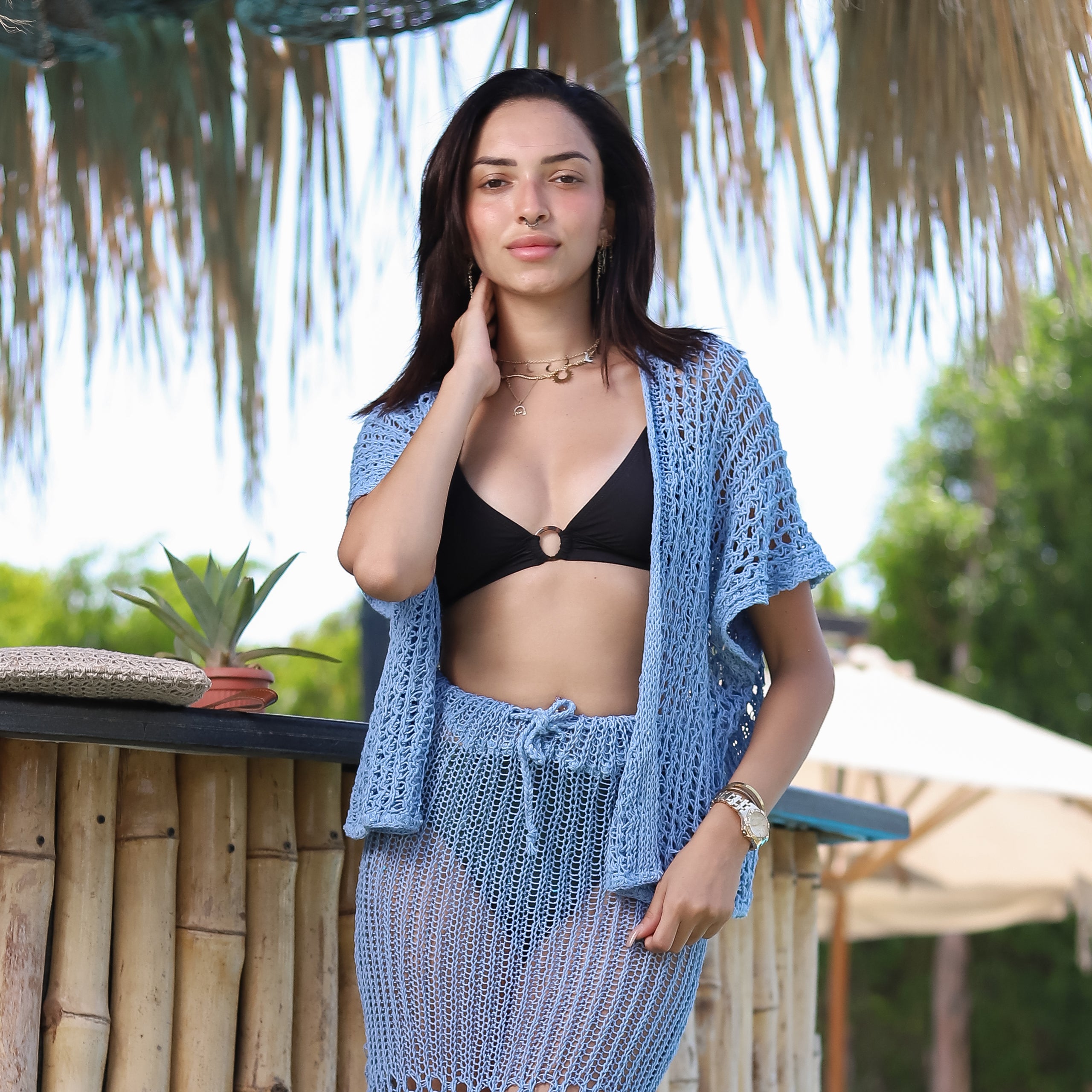 Skyline Crochet Cardigan Main image