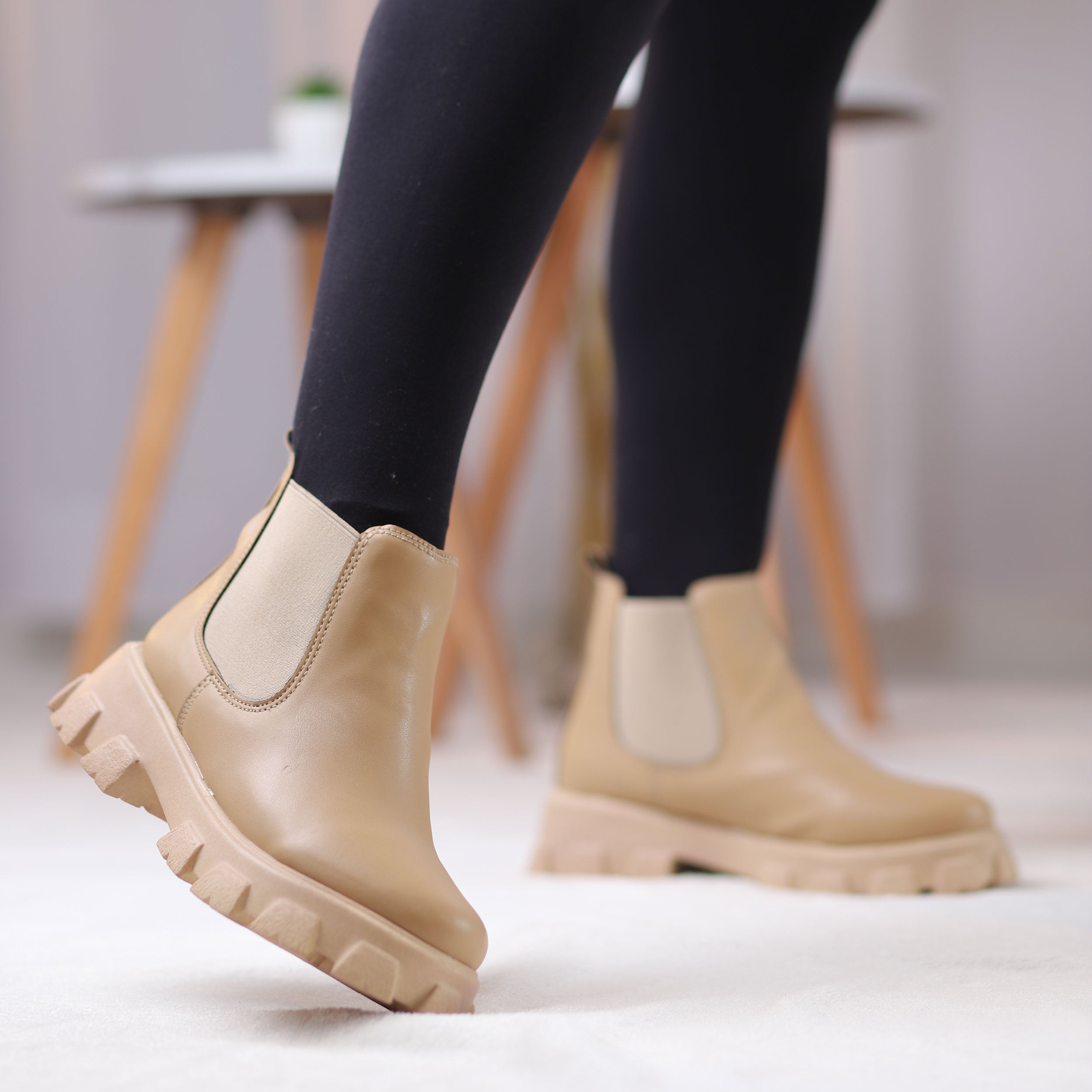 chelsea boots - Beige Main image