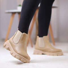 chelsea boots - Beige