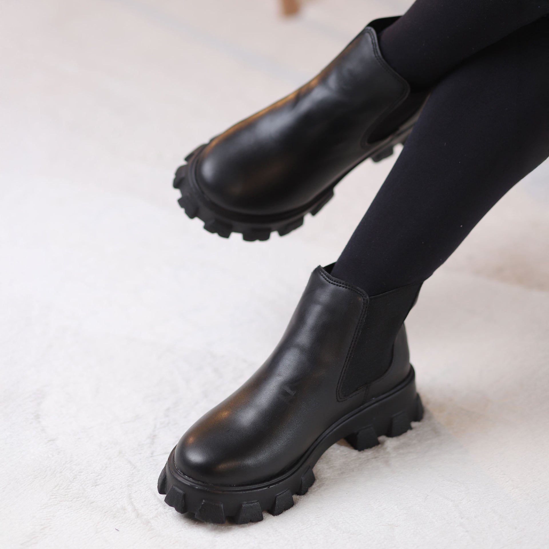 chelsea boots - Black