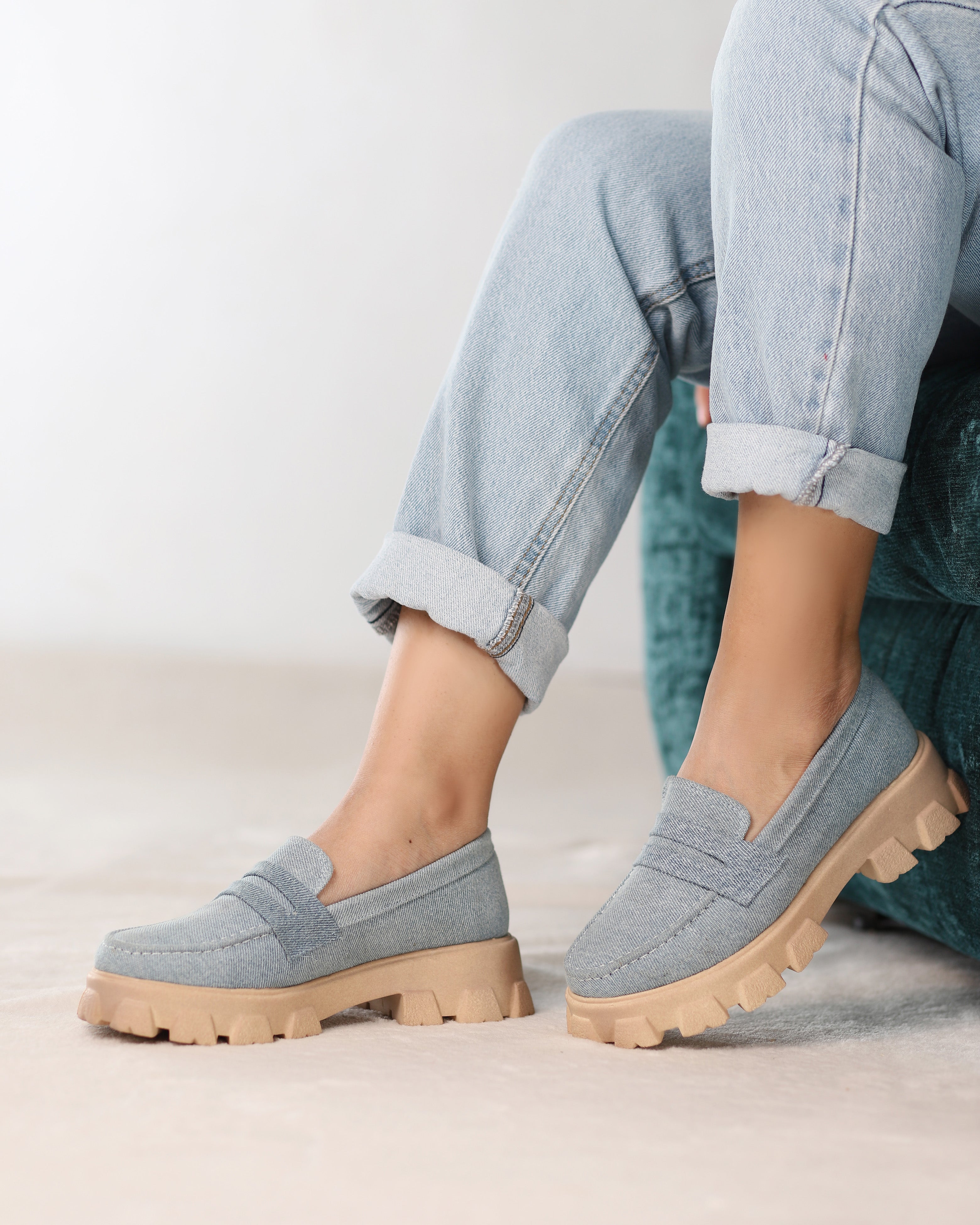 Denim Trek Loafers Secondary image