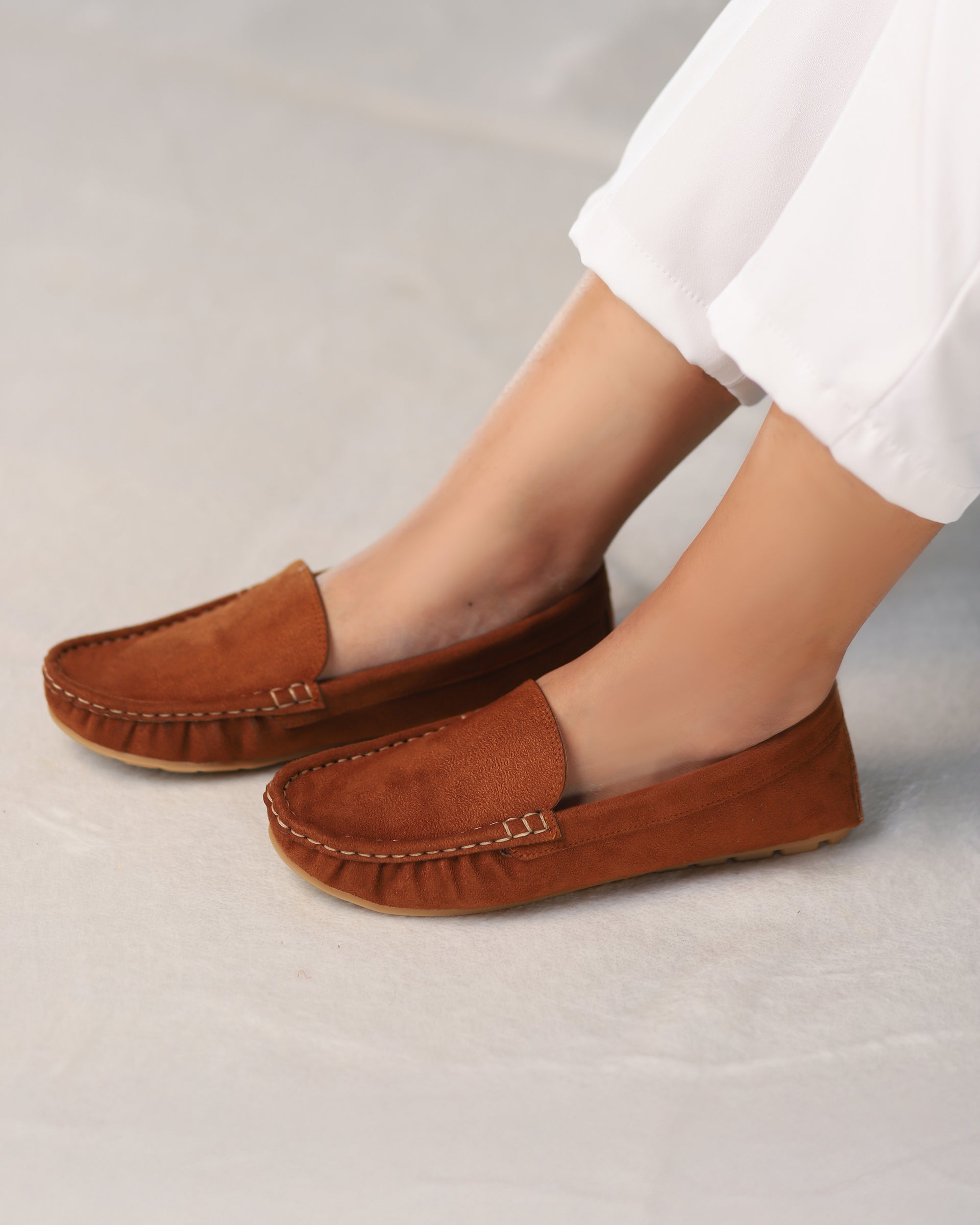 Havana  Suede Moccasins