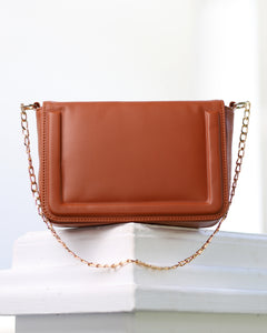 Caramel Chic Chain Bag