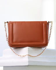 حقيبة سلسلة كراميل شيك