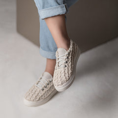 WovenWander - أبيض عاجي