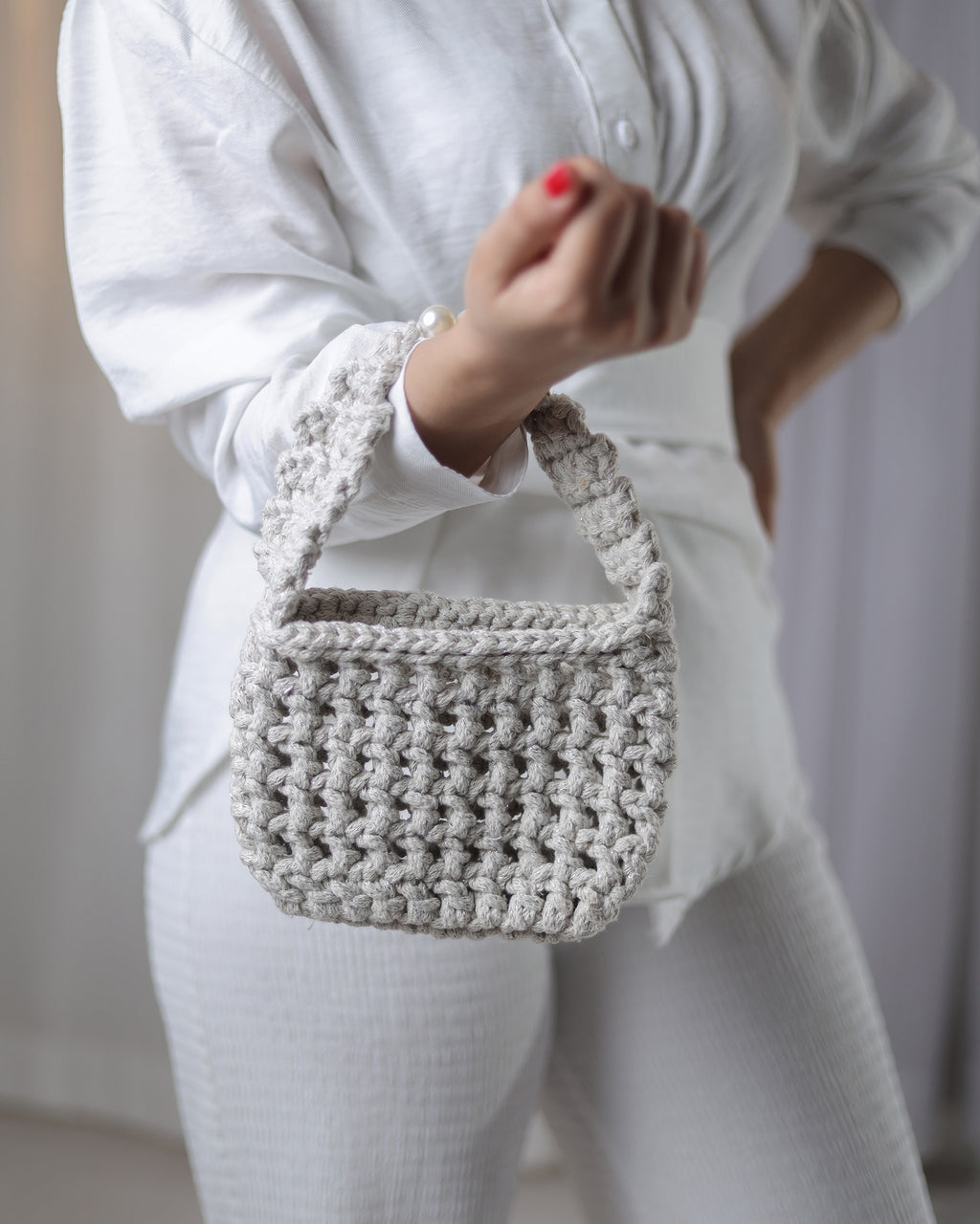 Onda Handbag - Grey