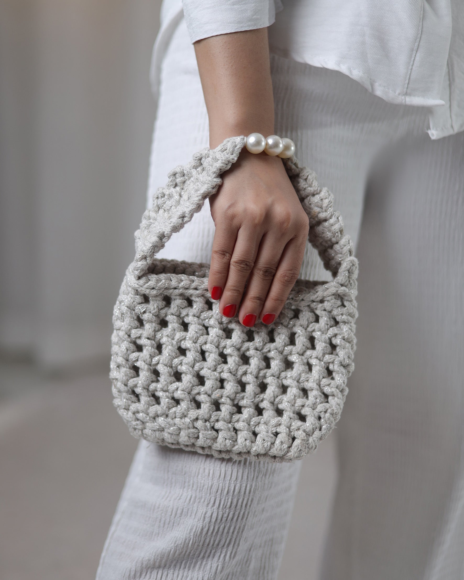 Onda Handbag - Grey Main image