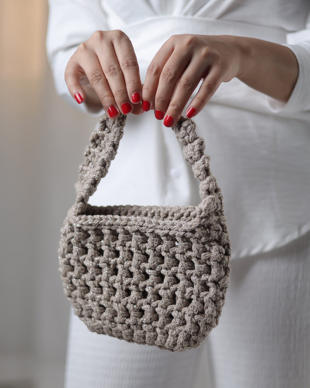 Onda Handbag - Beige