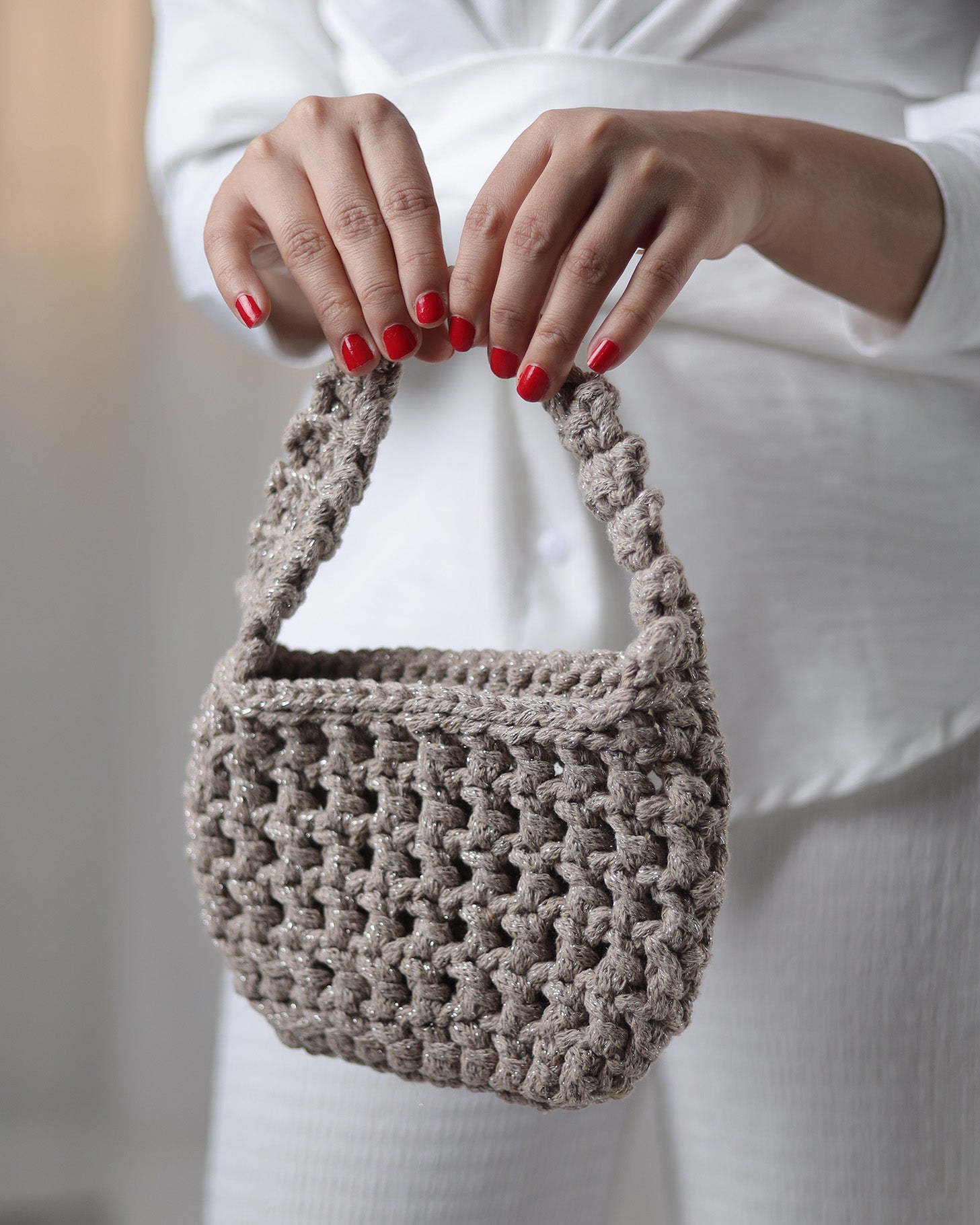 Onda Handbag - Beige