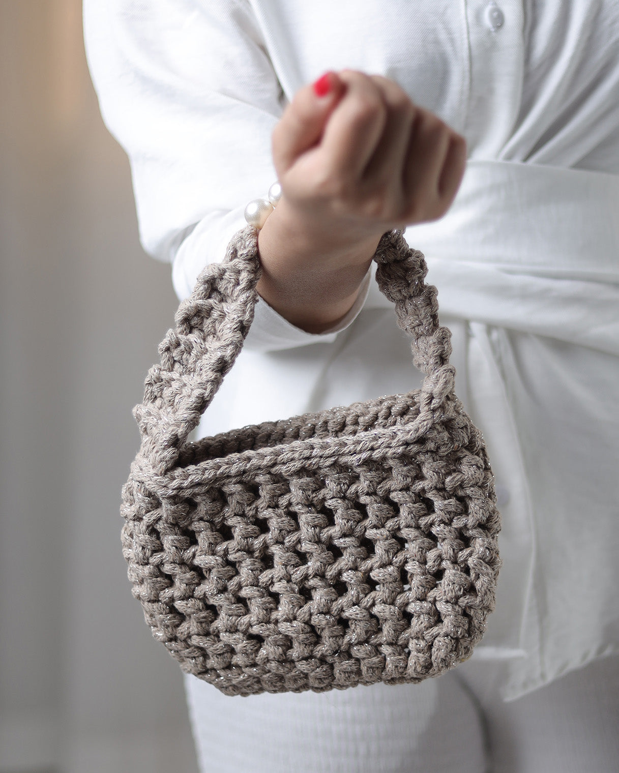Onda Handbag - Beige
