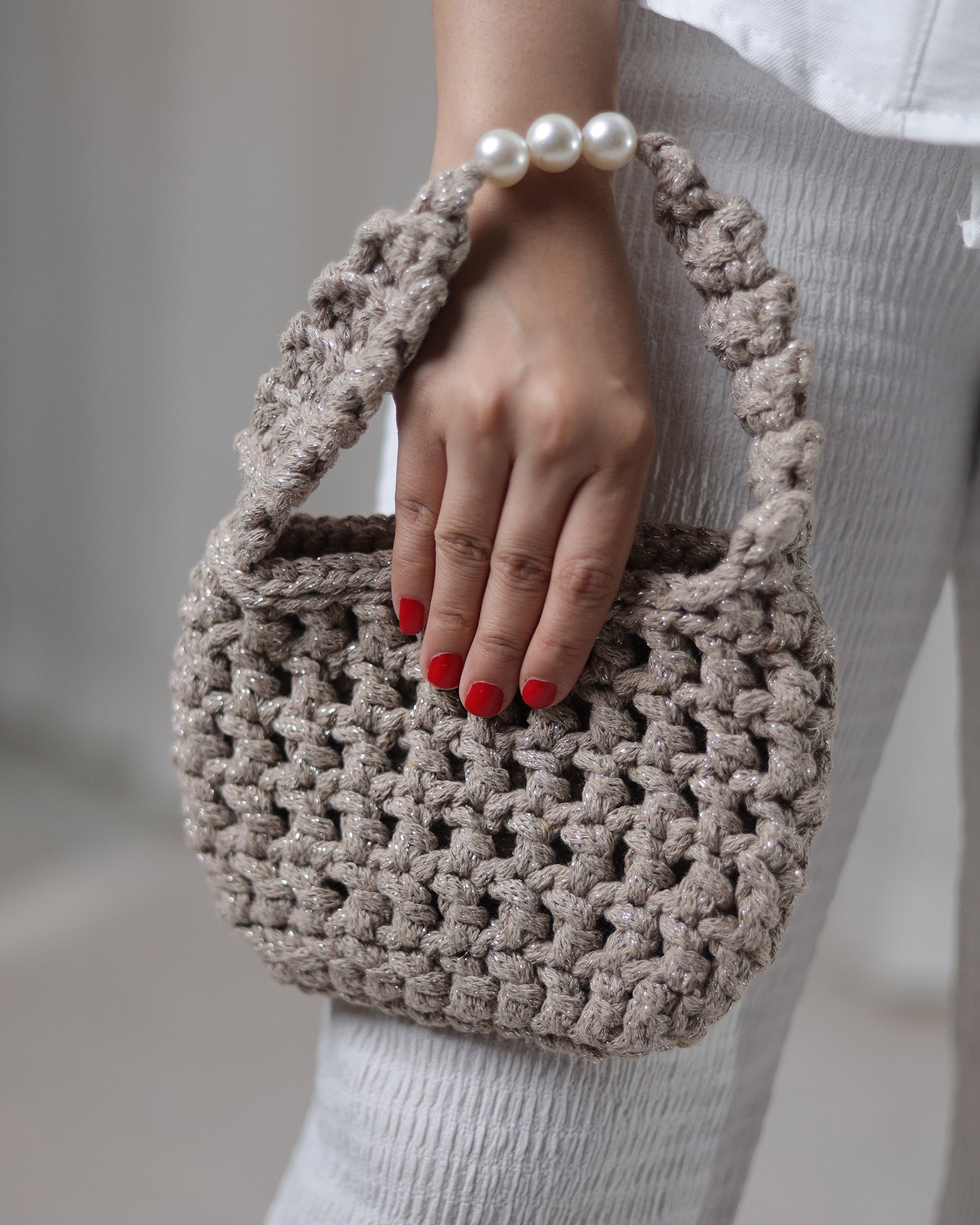 Onda Handbag - Beige