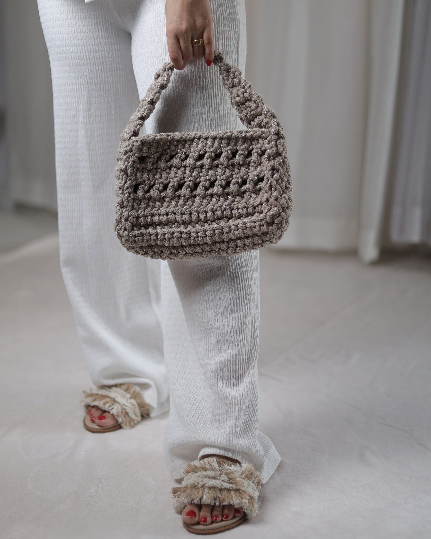 Onda Handbag - Beige