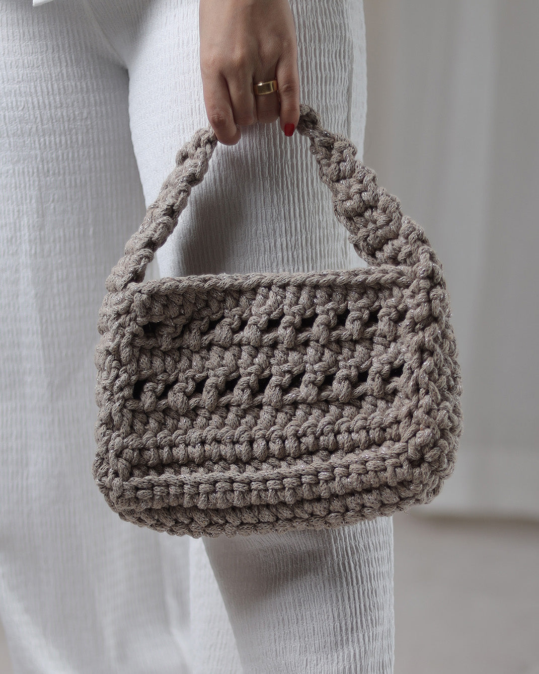 حقيبة كليو - بيج