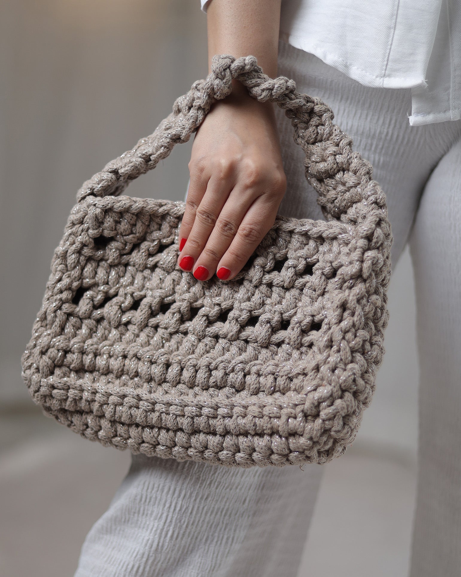 Cleo Handbag - Beige