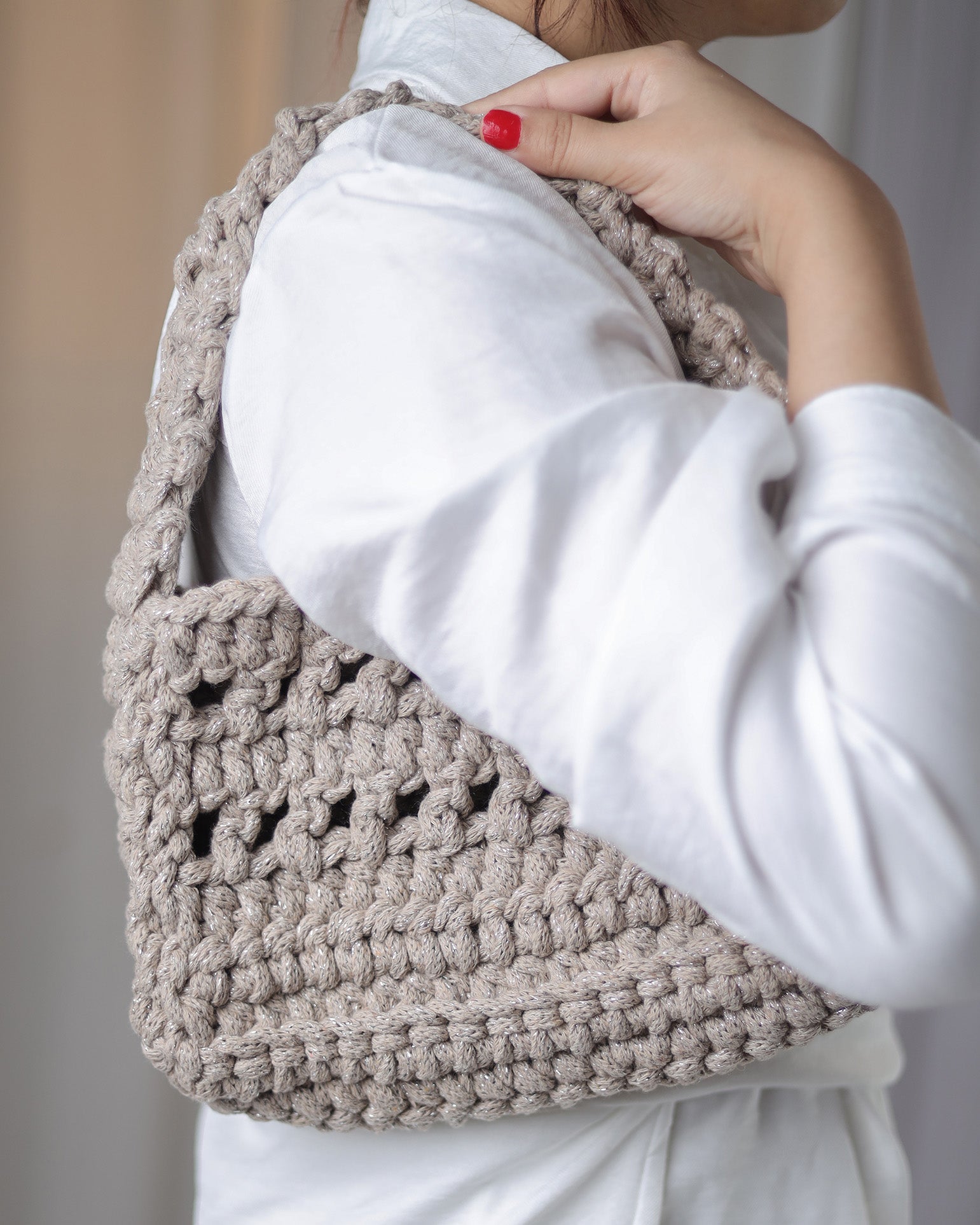 Cleo Handbag - Beige