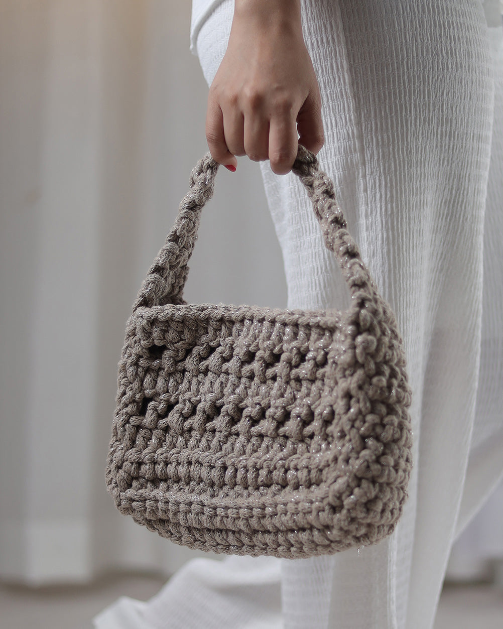 Cleo Handbag - Beige