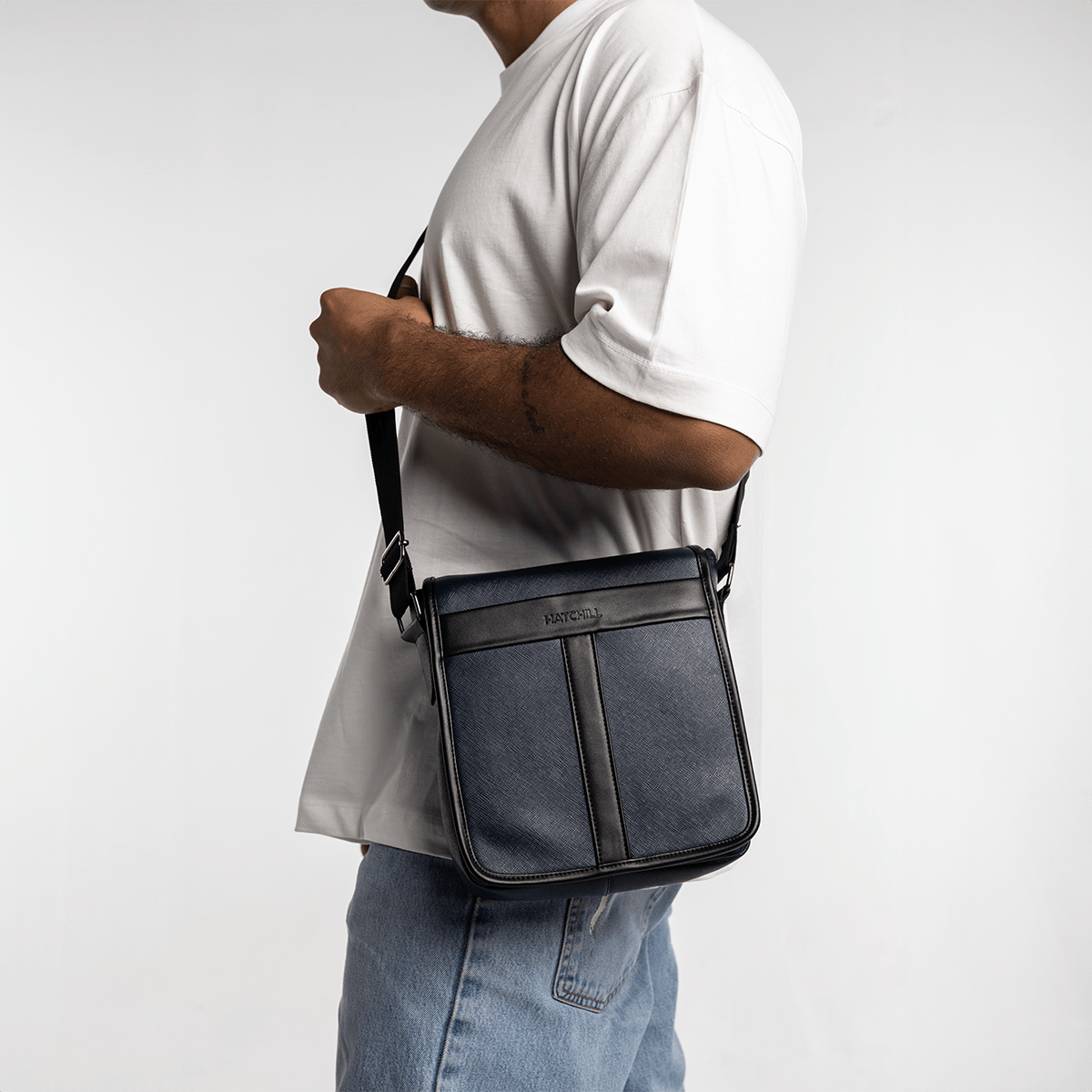 Bumbag - Denim x Black - Hatchill Main image