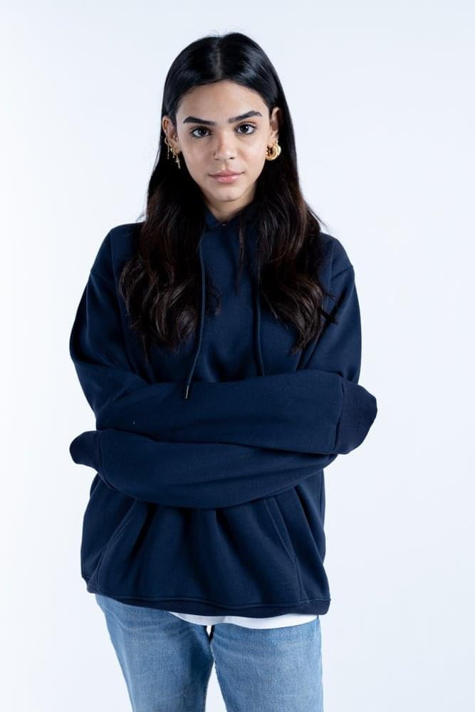 Dark Blue Hoodie - Unisex - Hatchill