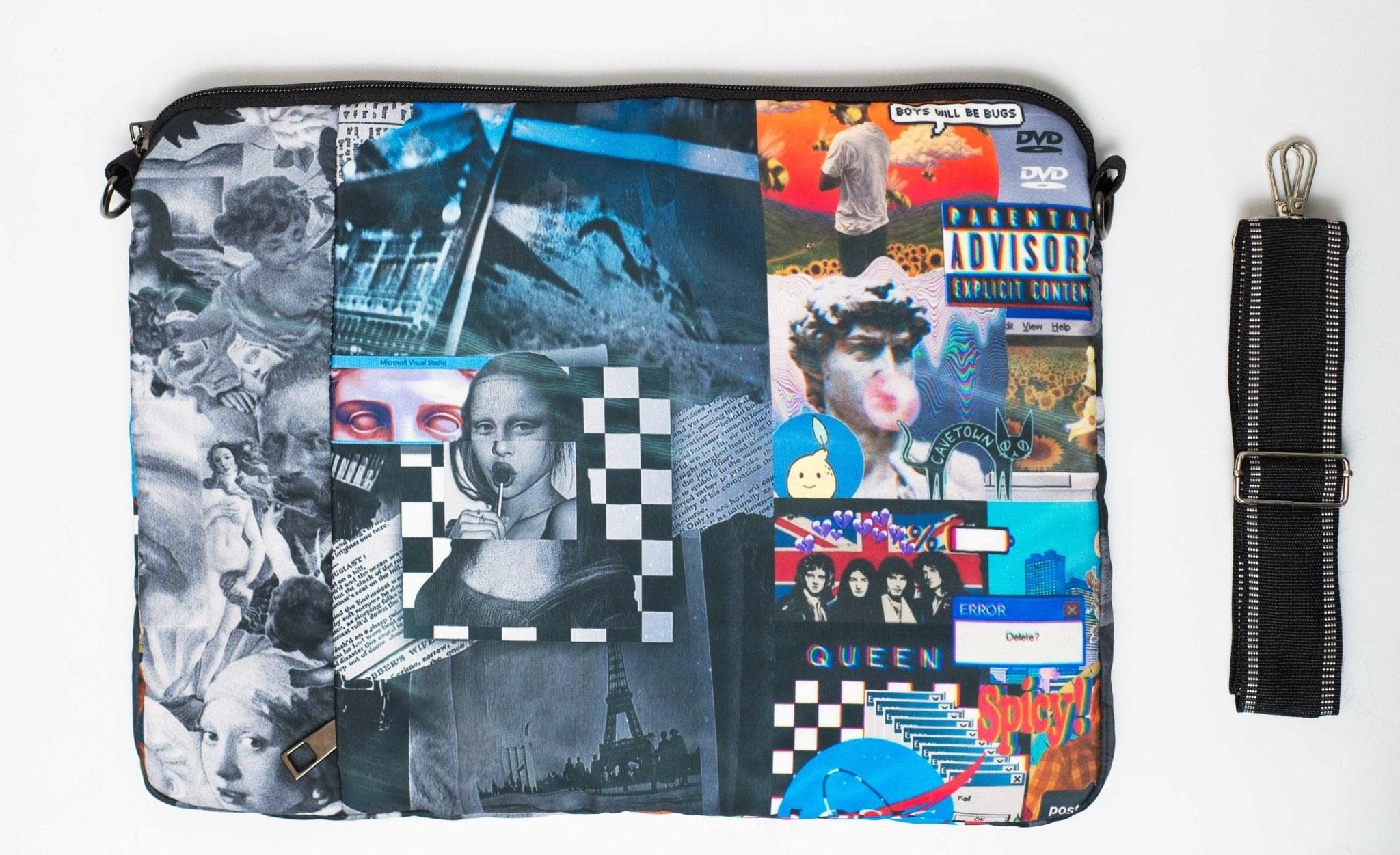 Distracted Art Laptop Sleeve Secondary image