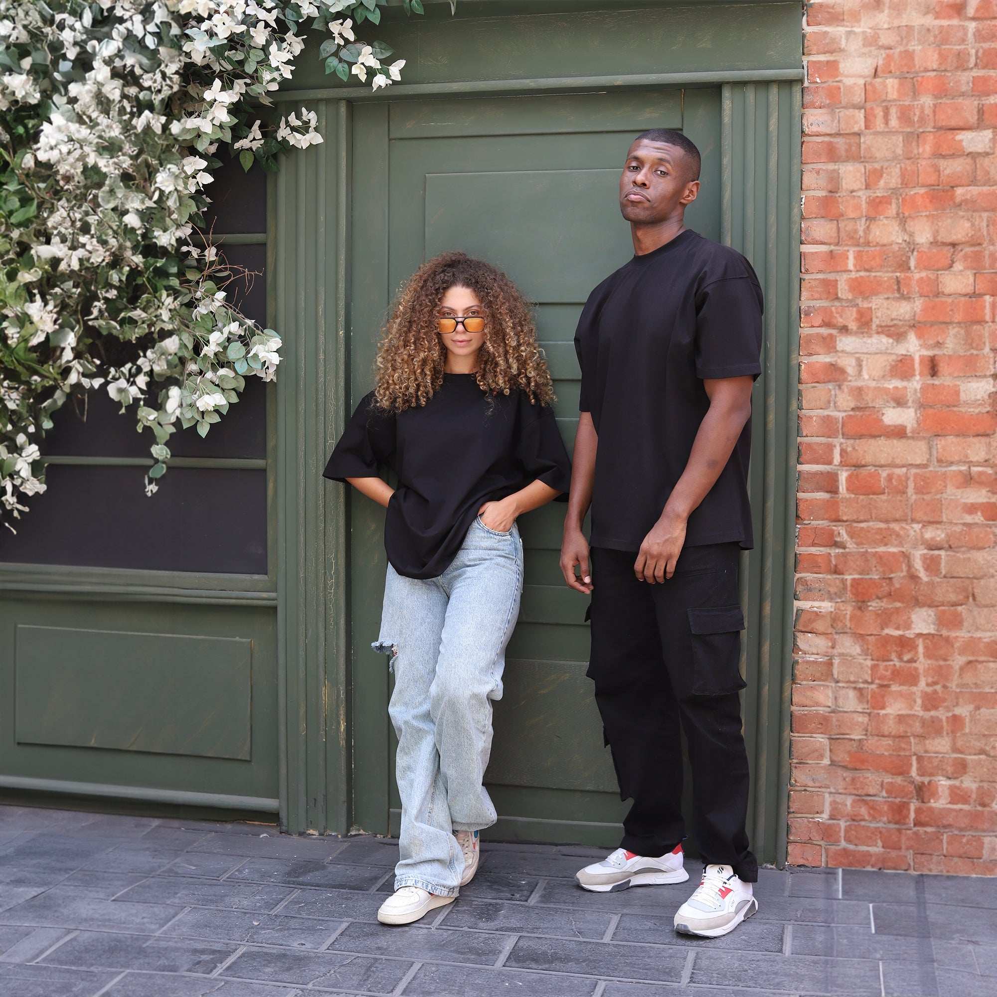 Friday - Black Oversized Tee Shirt Secondary image