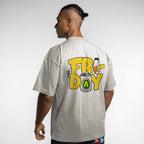 Friday - Grey Oversized Tee Shirt - Hatchill