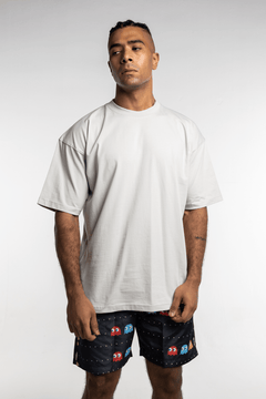 Grey Oversized Tee Shirt - Hatchill