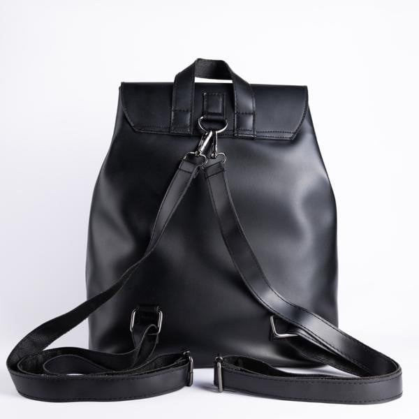 Leather backpack - Black - Hatchill