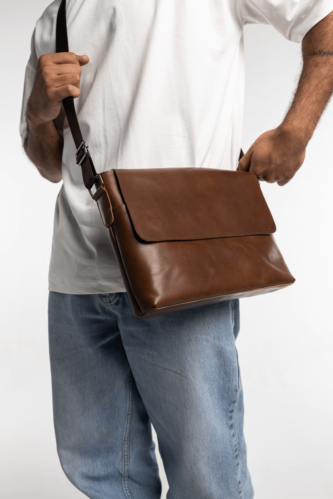 Leather Everyday Bag - Hatchill Main image