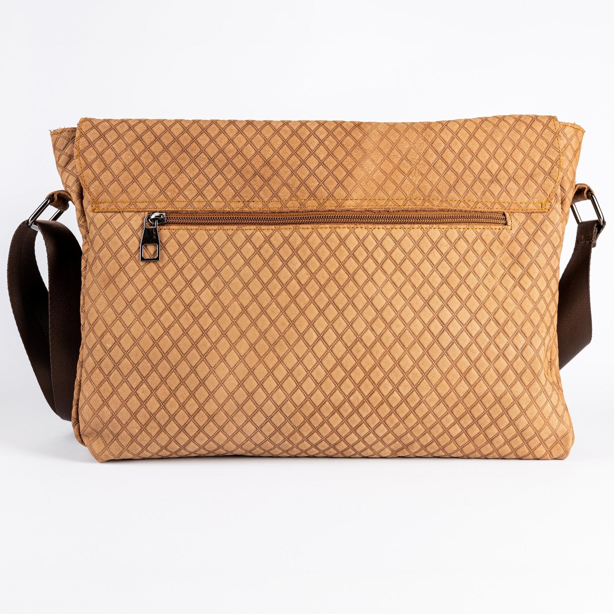 Leather Everyday bag - Camel - Hatchill