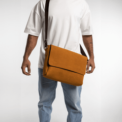 Leather Everyday bag - Tiger Eye - Hatchill