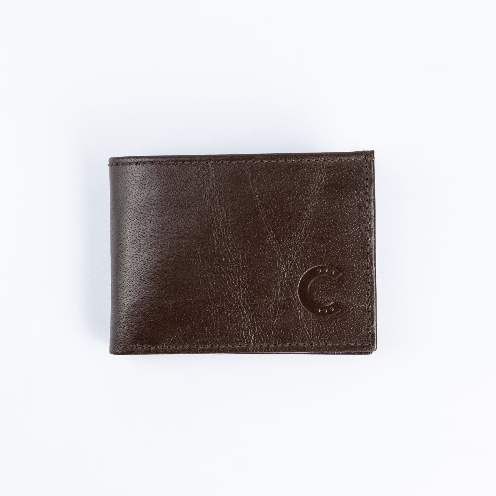Leather Wallet - Dark Brown - Hatchill Main image