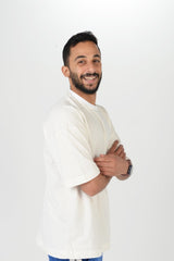 Off-White Oversized Tee Shirt - Hatchill