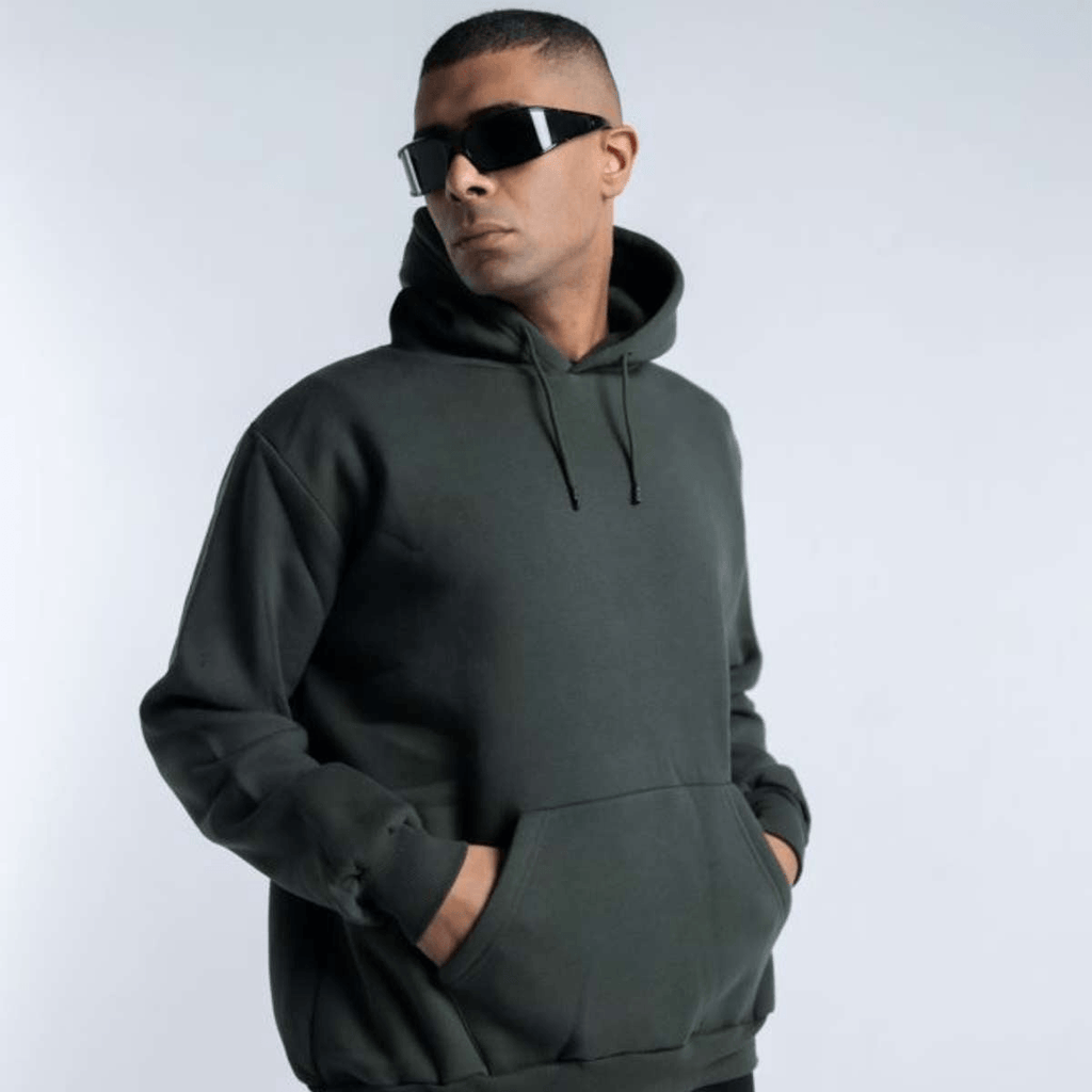 Olive Green Hoodie - Unisex - Hatchill