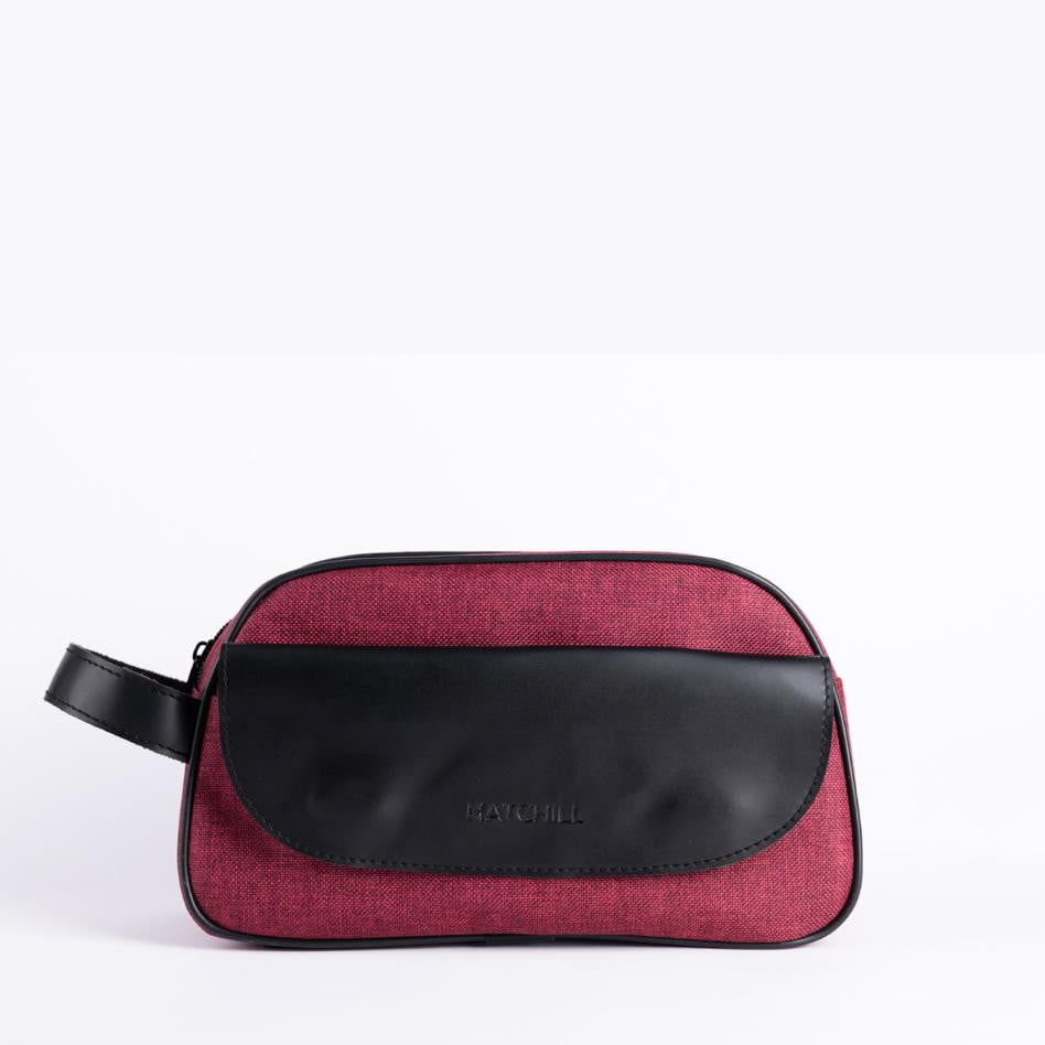 Reddish Clutch handbag - Hatchill Main image