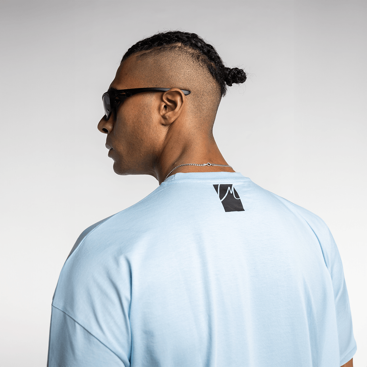 Sky Blue Oversized Tee Shirt - Hatchill