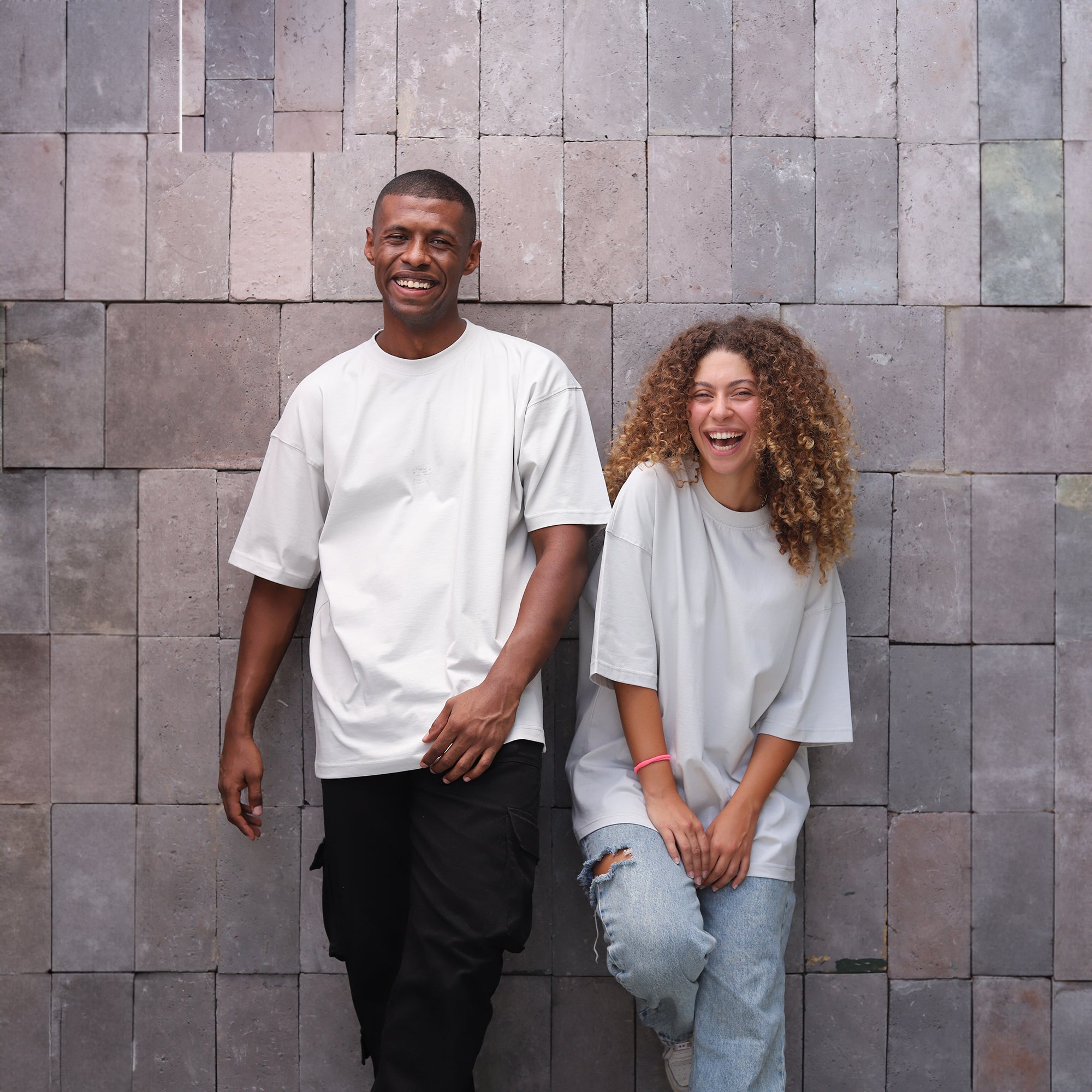 Smurenoof - Grey Oversized Tee Shirt Secondary image