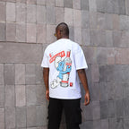 Smurenoof - White Oversized Tee Shirt - Hatchill