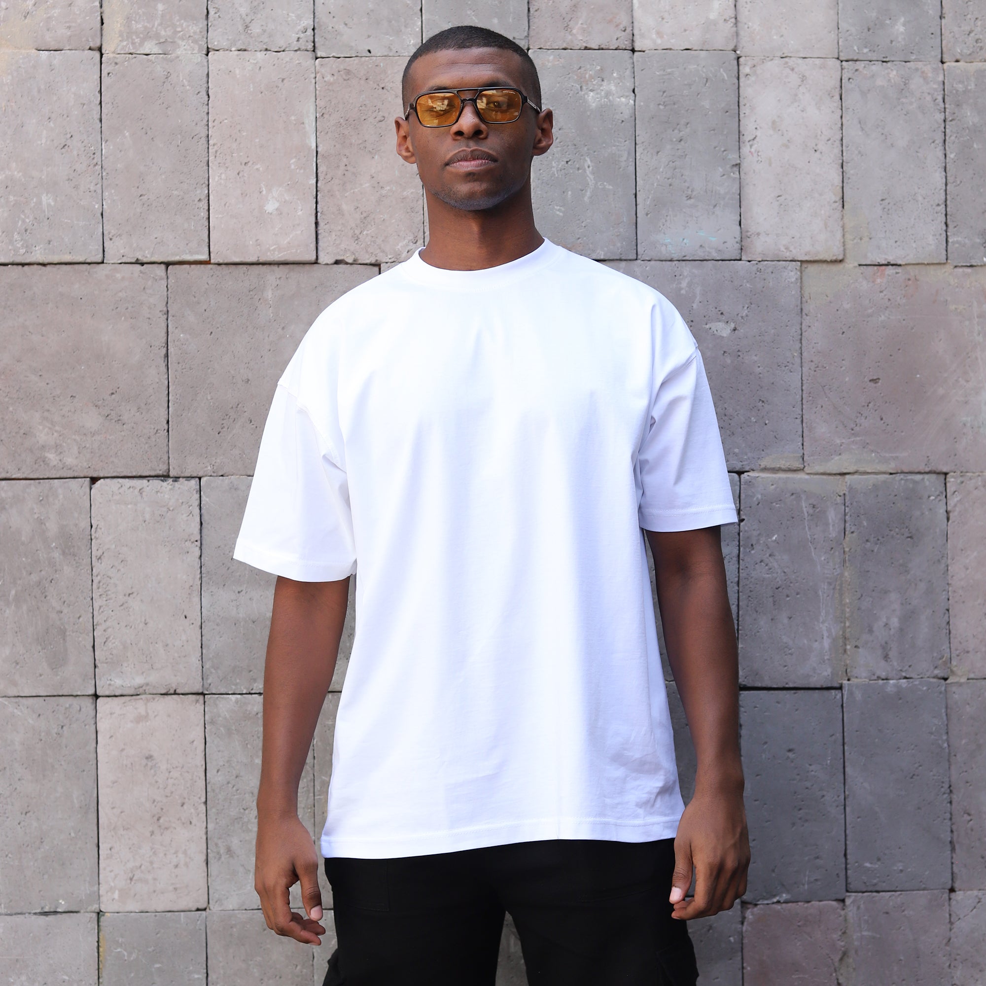 Smurenoof - White Oversized Tee Shirt - Hatchill