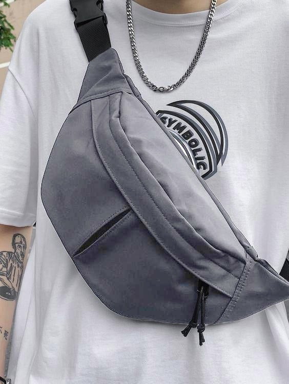 The Everyday Waist bag - Grey - Hatchill Main image